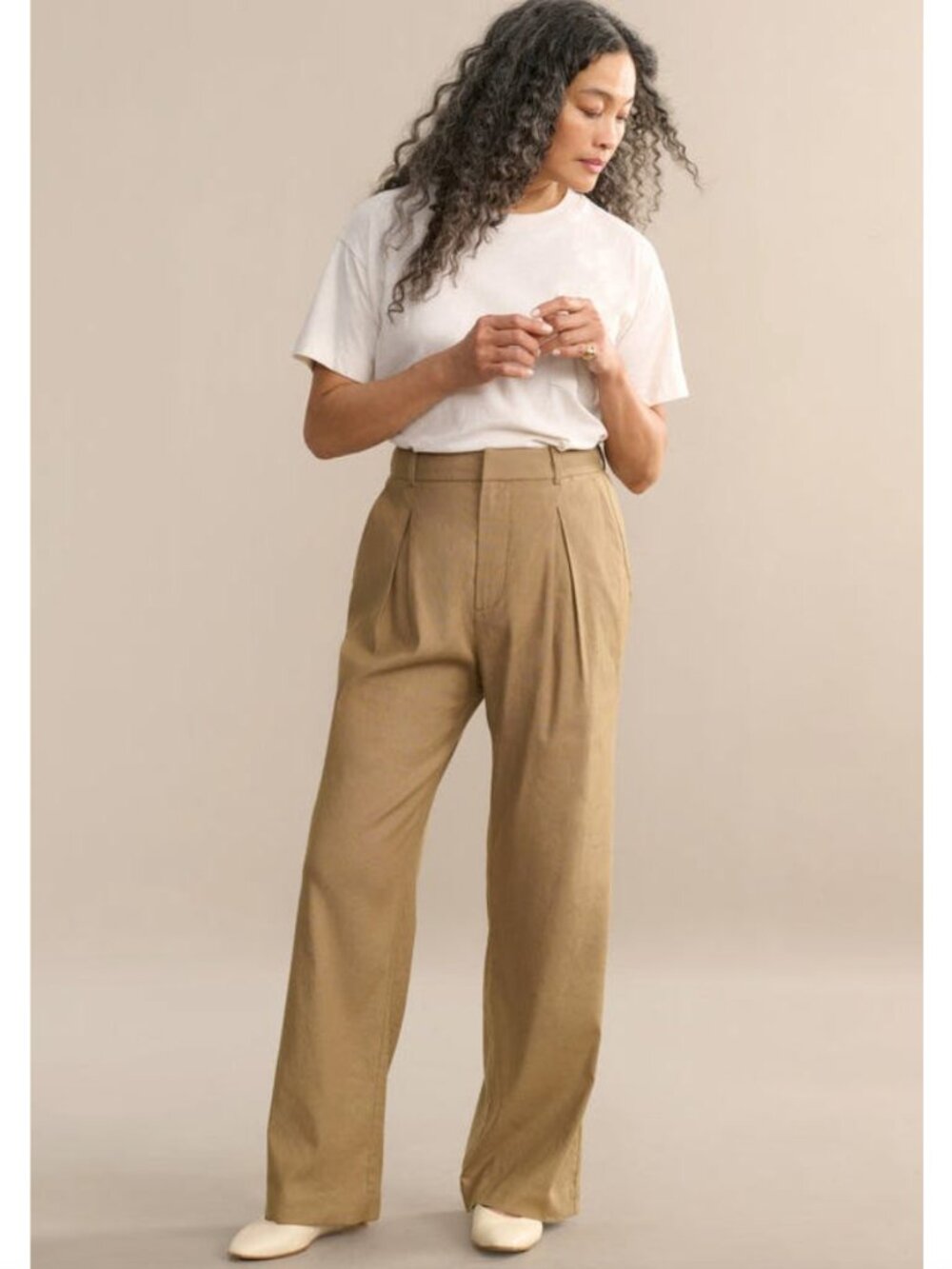 Jenni Kayne Riley Trouser in Safari